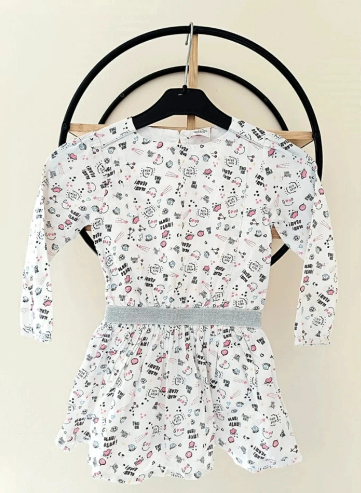 3 ans robe tape a l'oeil